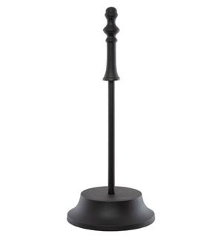 Tørkerullholder Sort metall H 40 cm