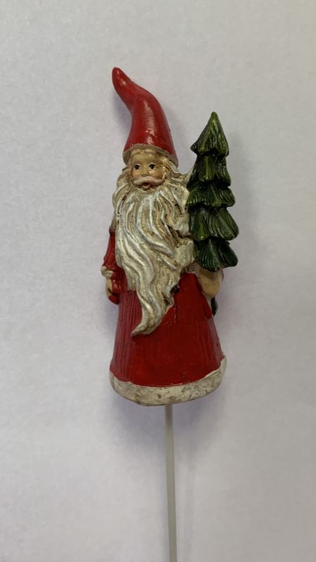 Nisse m/juletre stikk 7 cm
