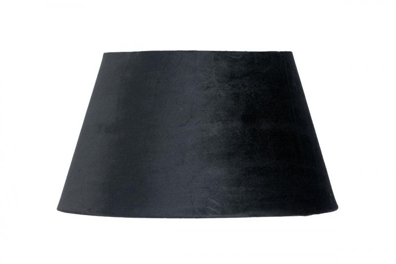 Lampeskjerm Savoy Sort 20 cm