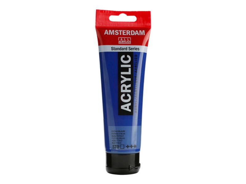 Amsterdam Standard 120ml – 570 Phtalo blue