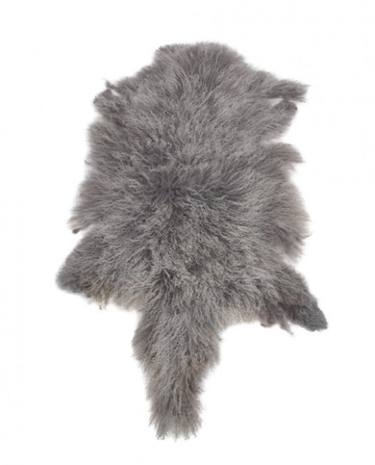 Hovedbilde Tibetansk lammeskinn grey ...