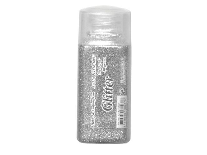 Hovedbilde Glitter 30 gr Sølv