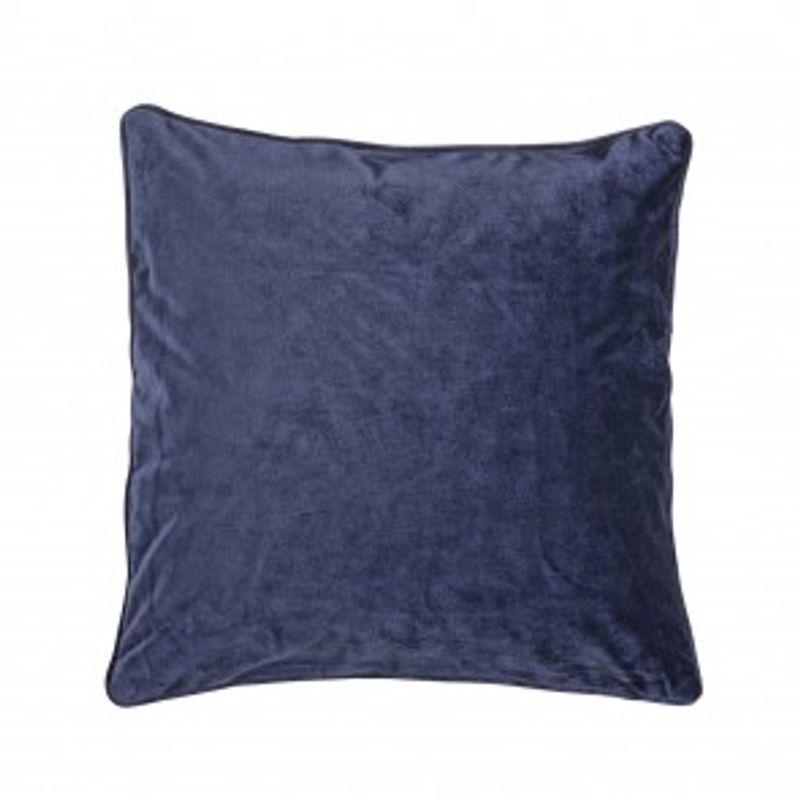 Putetrekk Velvet Marine 45x45 cm