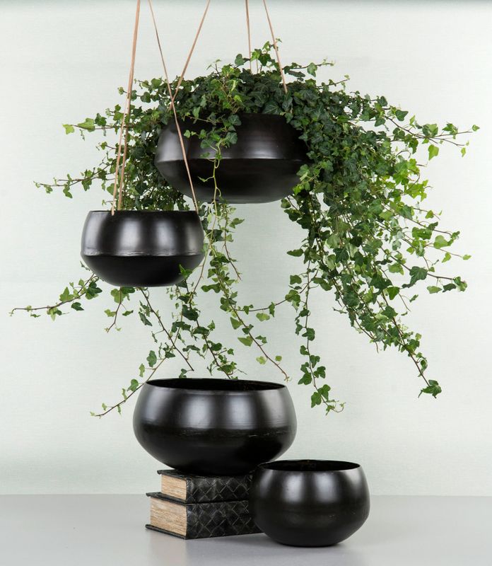 Ampel Sort Stor 30 cm