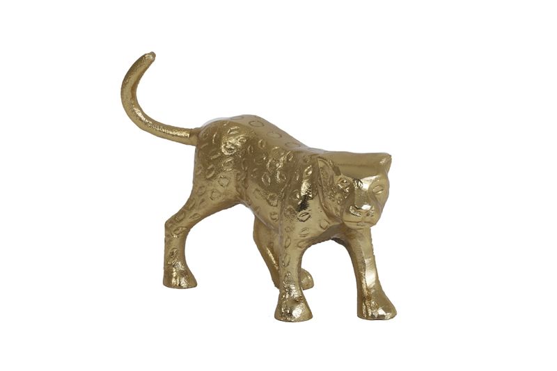 Ornament Panther gold 20,5x5,5x13 cm