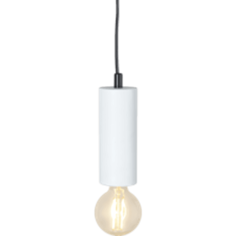 Pendel Tub Hvit i tre 15 cm
