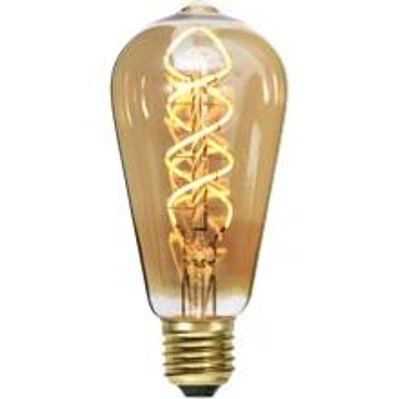 Pære dekoration lanterne amber E27