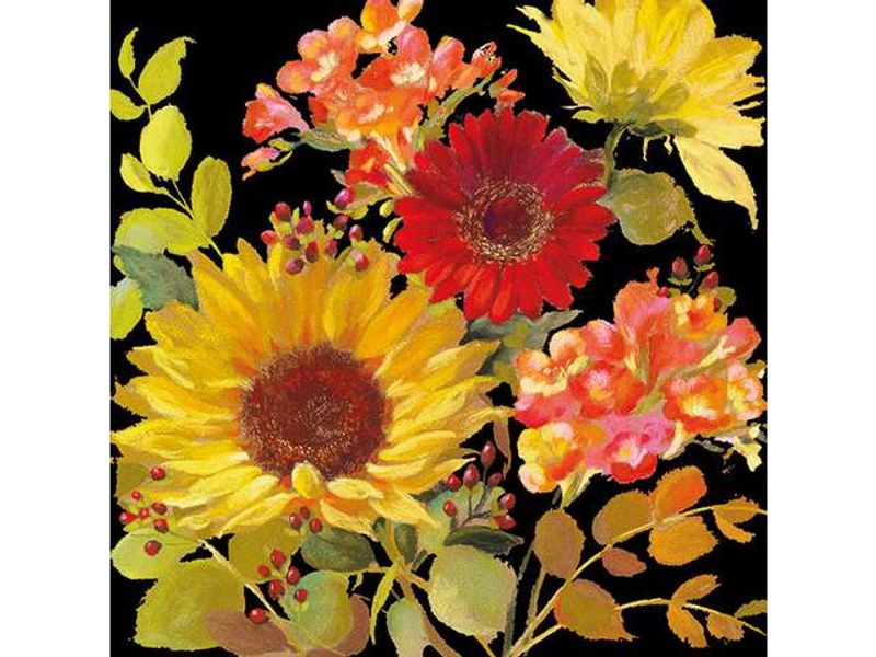 Servietter Synny Flowers 33x33 cm