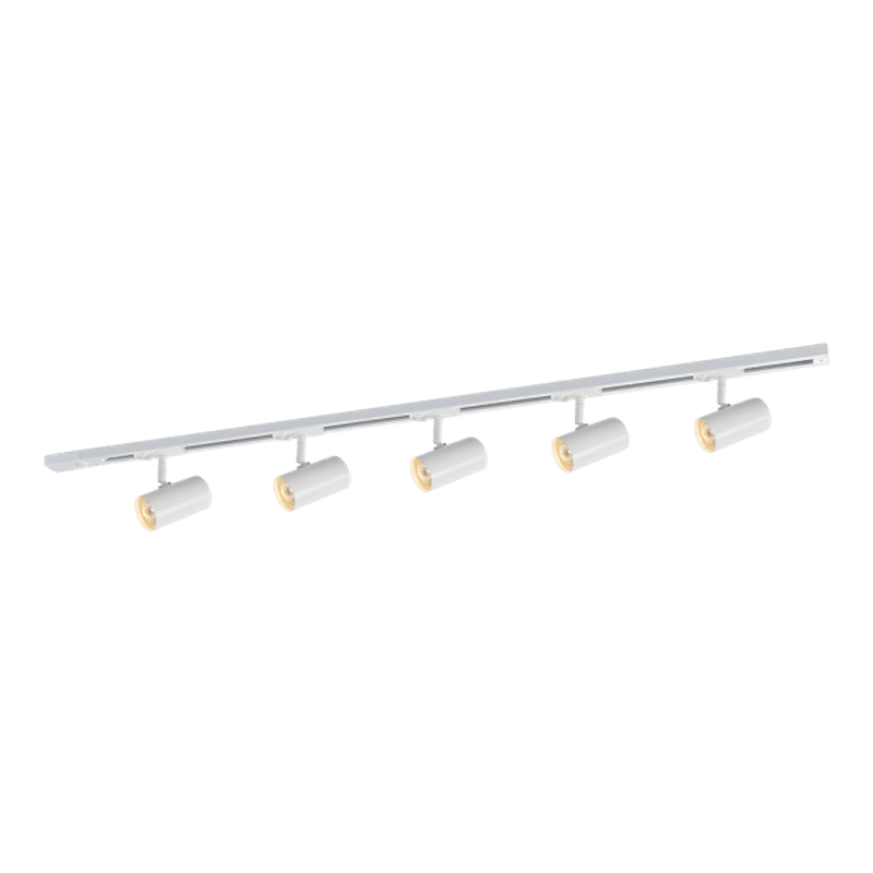 Taklampe Trackline jazz 1,5M M/5 Spot hvit