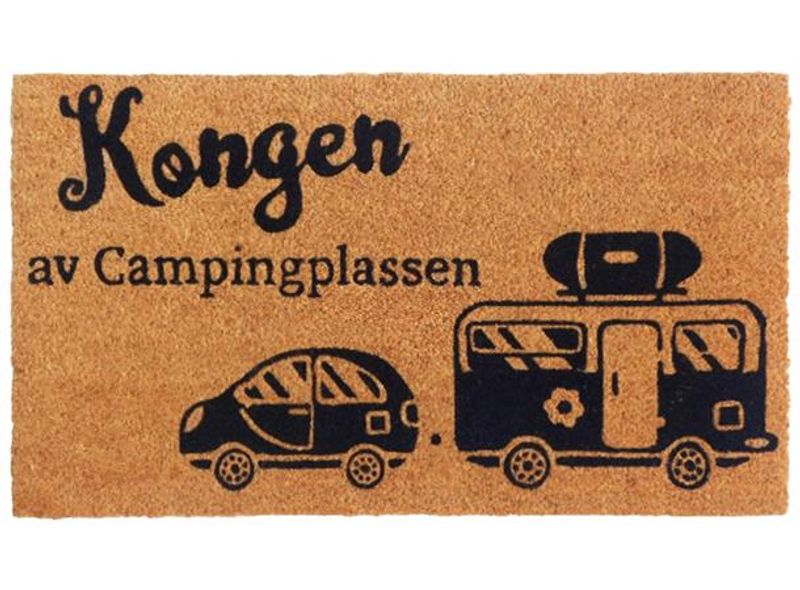 Dørmatte Kongen av campingplassen