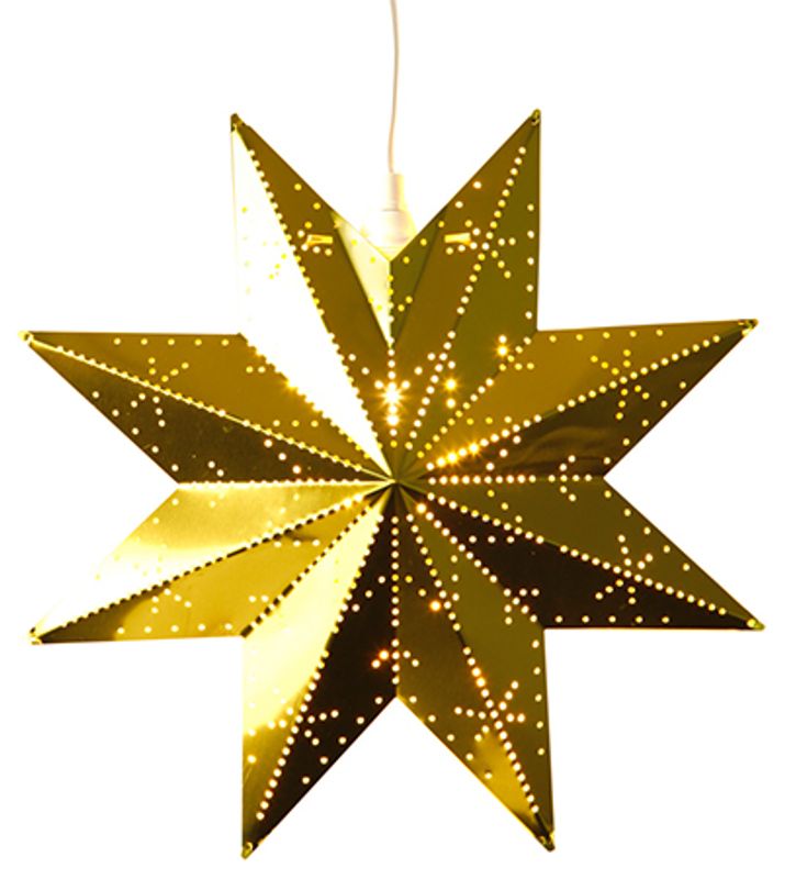 Adventstjerne Classic messing 