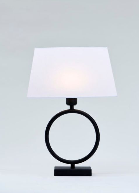 Hovedbilde Bordlampe Riva-1 Sort H 34 cm