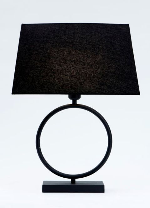 Hovedbilde Bordlampe Riva-2 Sort H 40 cm
