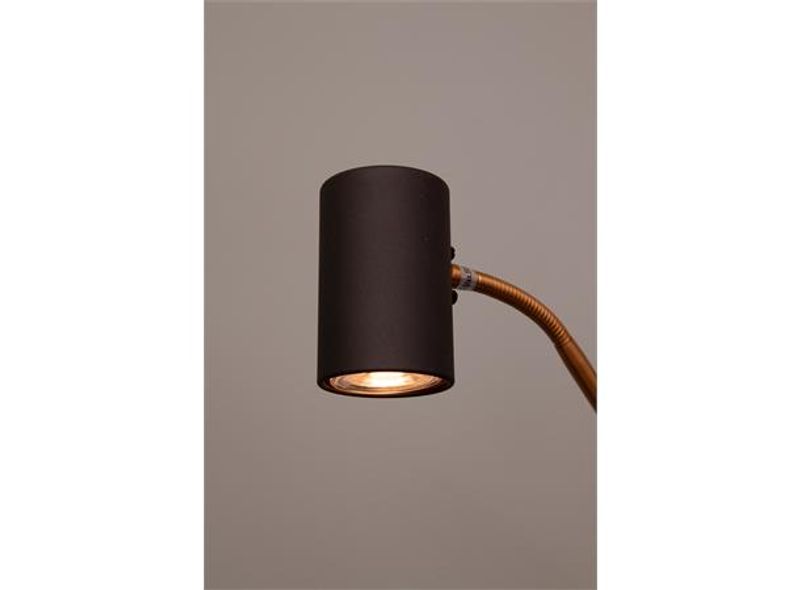 Gulvlampe Cuba dobbel metall 153x23x23 cm