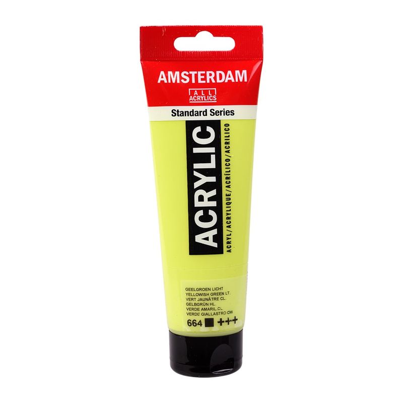 Amsterdam standard 120ml - 664 yellowish green