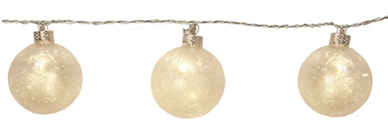 Lyslenke crystals kjede 240cm LED 458-79
