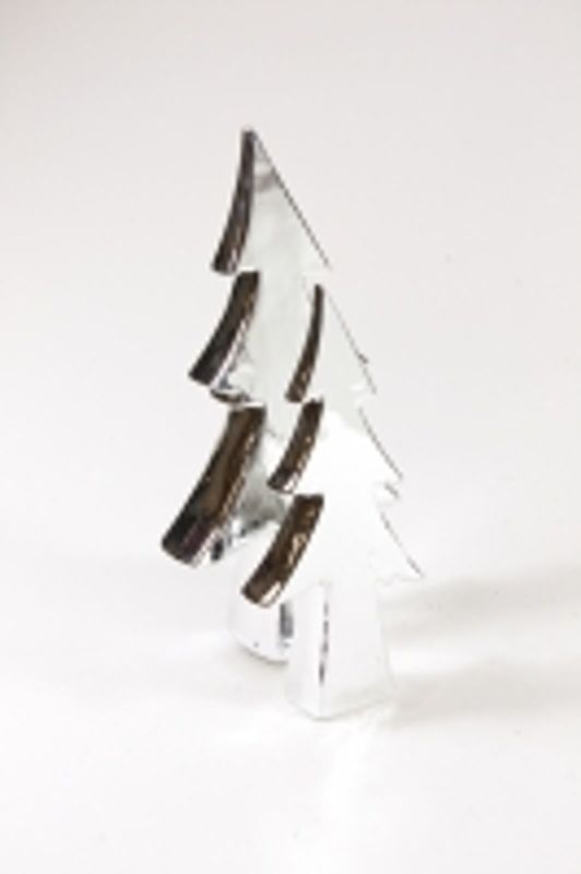 Juletre sølv 29cm