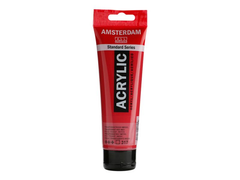 Amsterdam Standard 120ml – 317 Transp. red medium