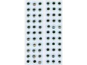 Hovedbilde Plastøyne selvklebende 10 mm ...