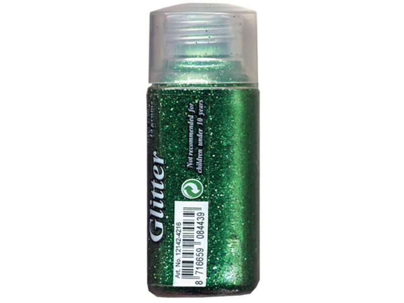 Glitter 15 gram Grønn