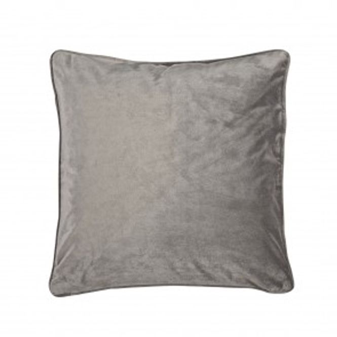 Hovedbilde Putetrekk Velvet Grå 45x45 cm