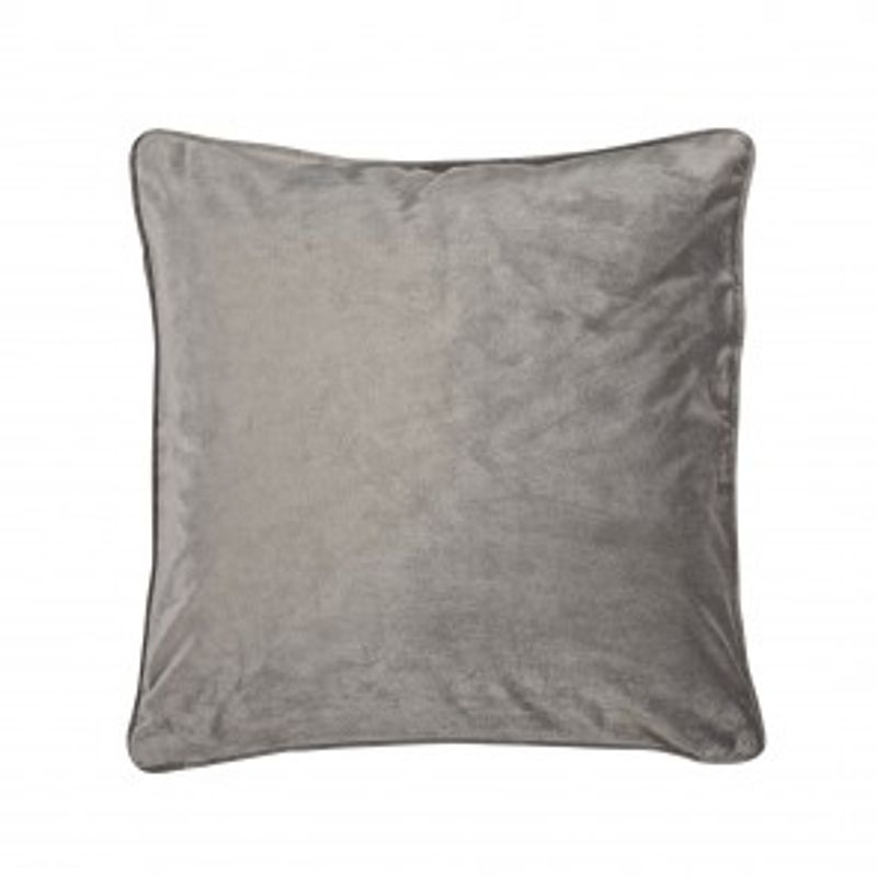 Putetrekk Velvet Grå 45x45 cm