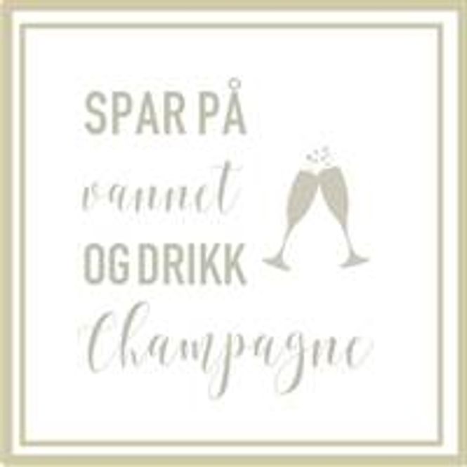Hovedbilde Serviett Spar på vannet 20pk