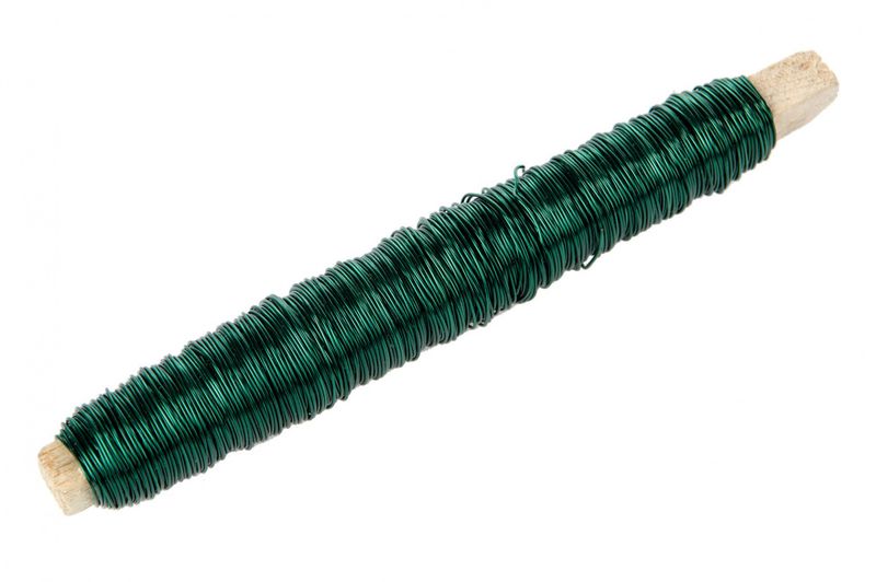 Spoletråd blågrønn 0,5 mm