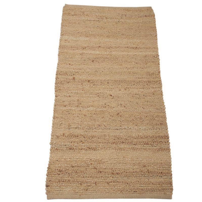 Gulvløper Jute/rustikk natur 70x200 cm
