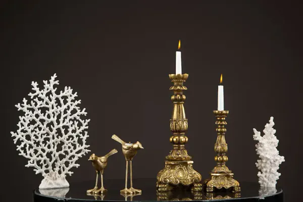 Lysestake gull poly 45 cm