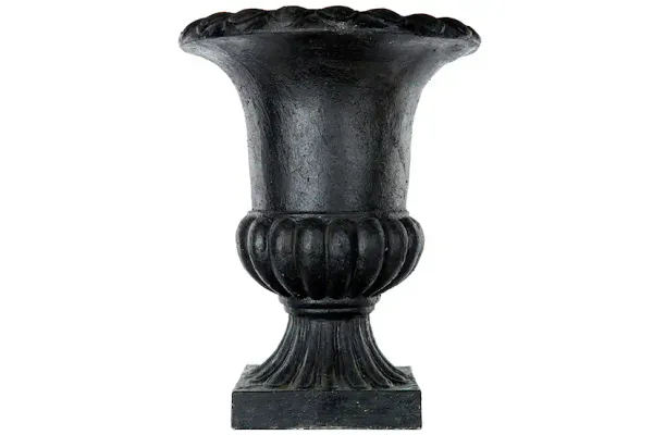 Blomsterpotte sort  pokal Poly Ø 47 x 61 cm