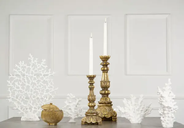 Lysestake gull poly 45 cm