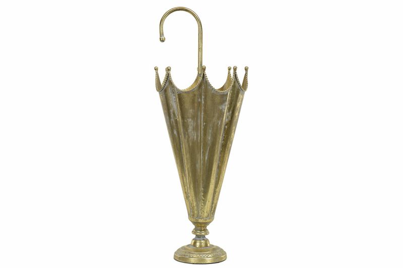 Paraplyholder metall champagne  31x76cm