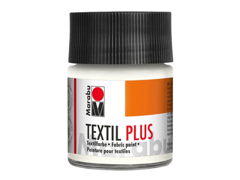 Marabu Textil Plus 50ml  070 Hvit
