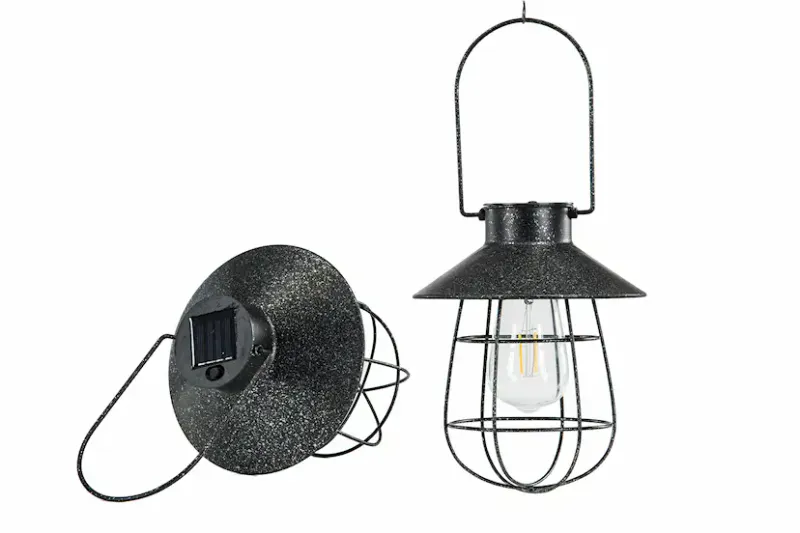 Solcelle lampe heng  utendørs 22 x 17 cm