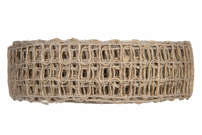 Bånd Jute natur B 2,5 cm pr lmeter