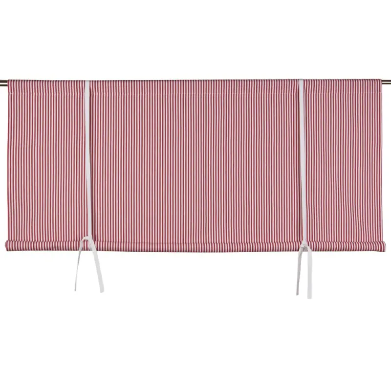 Rollup gardin Oskar rød 100x90 cm