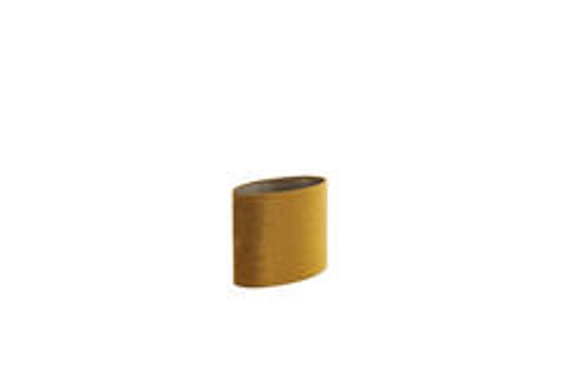 Lampeskjerm oval straight slim 30-15-25 cm GEMSTONE gold
