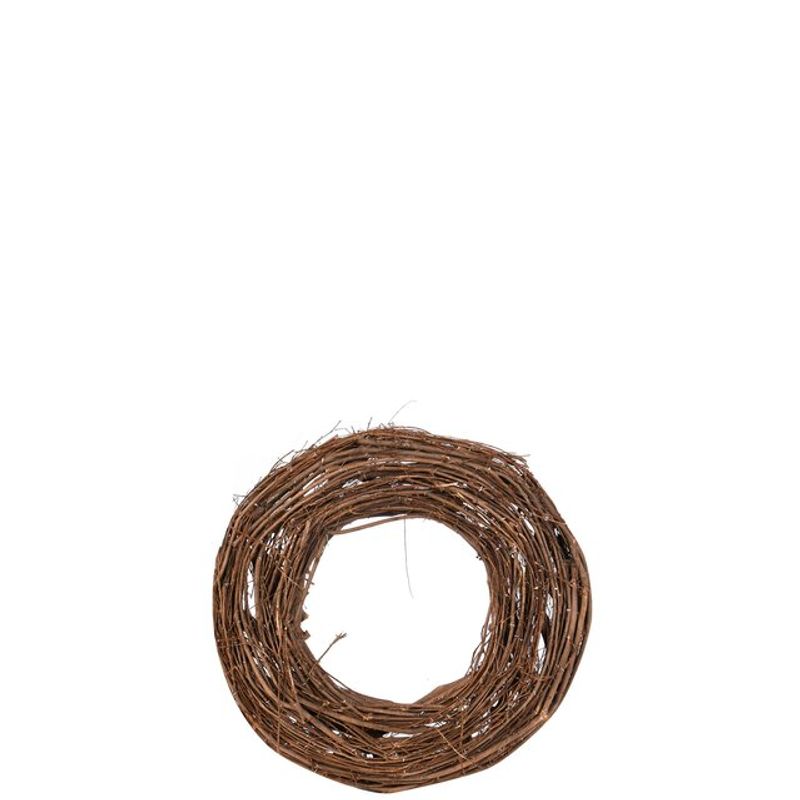 Krans rund Rotting/natur 40x7 cm 