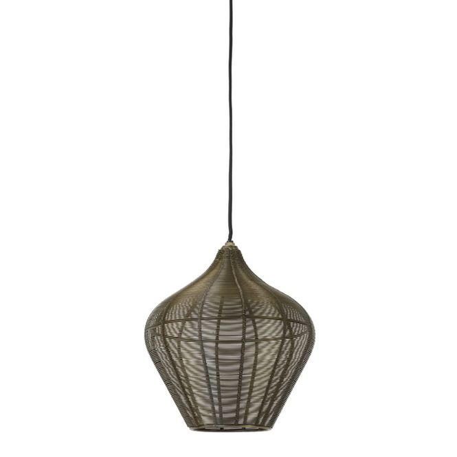 Hovedbilde Taklampe Rund metall Antique ...