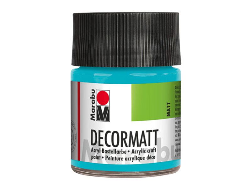Marabu Decormatt 50ml  091 Karibisk grønn