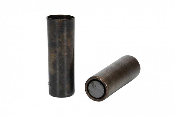 Lysfat/kakefat Penny Metall Antik Brun 40x15cm 