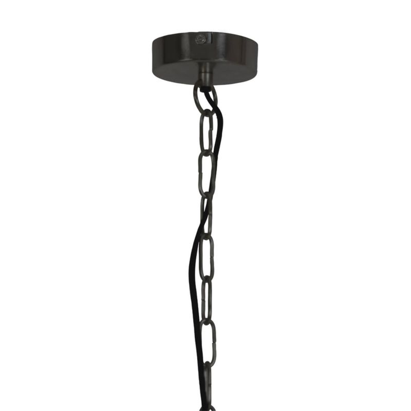 Taklampe  Ø50x60 cm MALA matt black metall