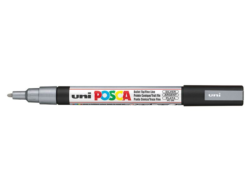 Uni POSCA PC-3M  Fine 0,9-1,3mm  26 Silver