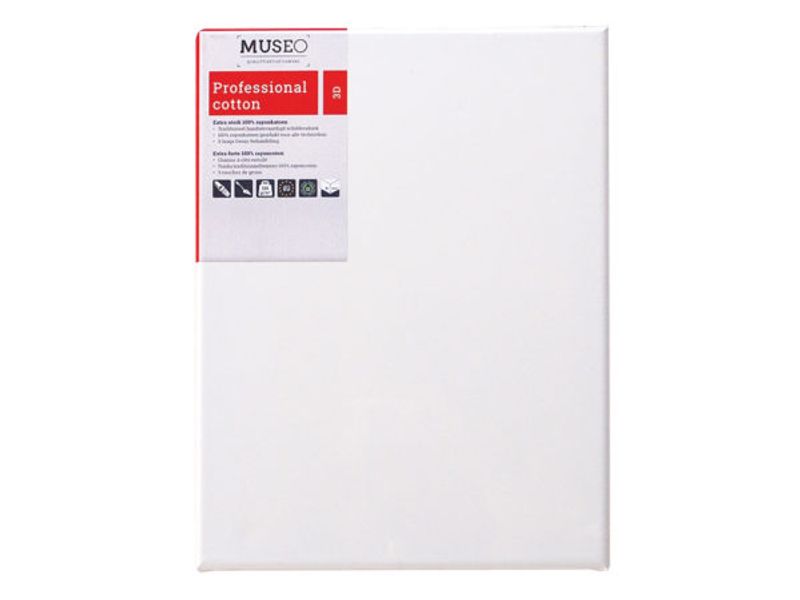 Museo Lerret CX Bomull 3D 41mm-40x40cm